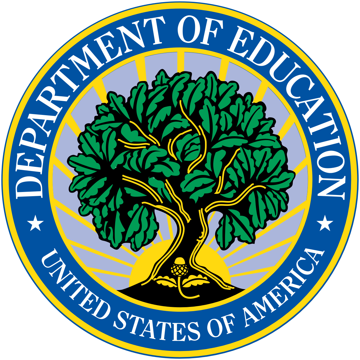 我们Department of Education seal