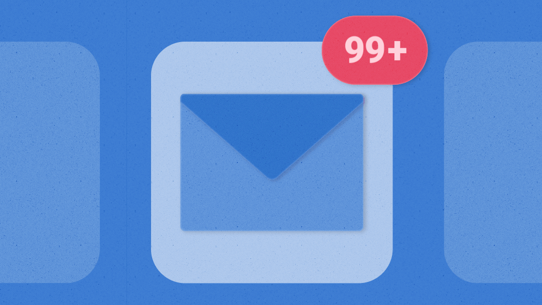动画GIF:电子邮件通知计数器从99+到0