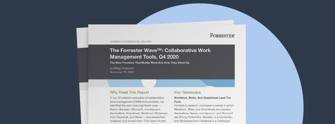 Forrester Wave Q4 2020年封面