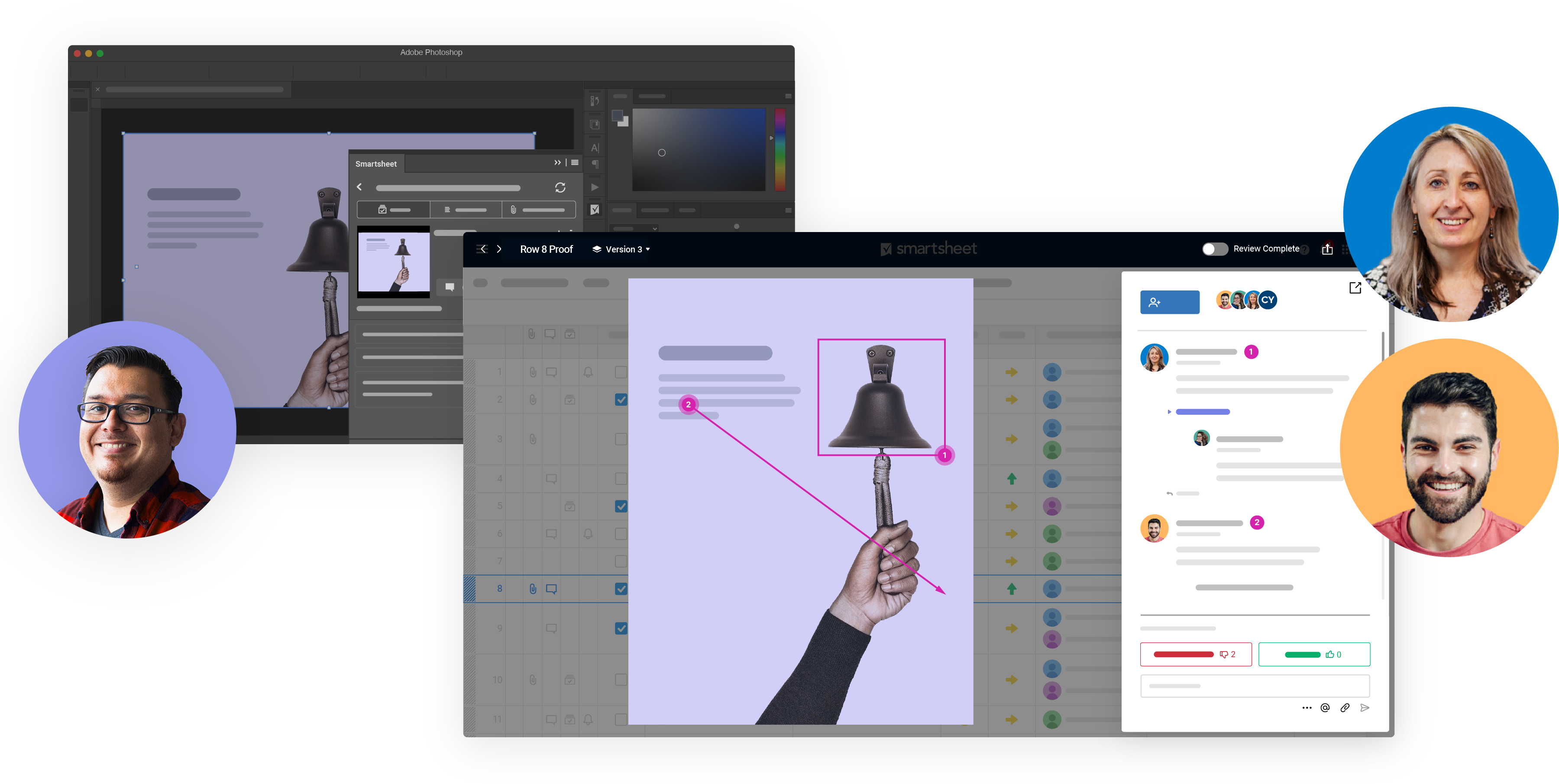 Smartsheet Proofing and Adobe Integration