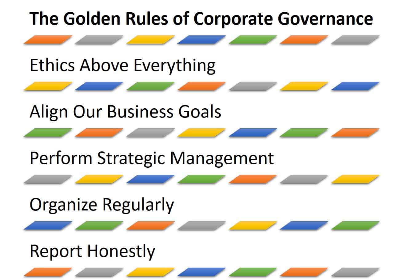 公司治理的黄金法则