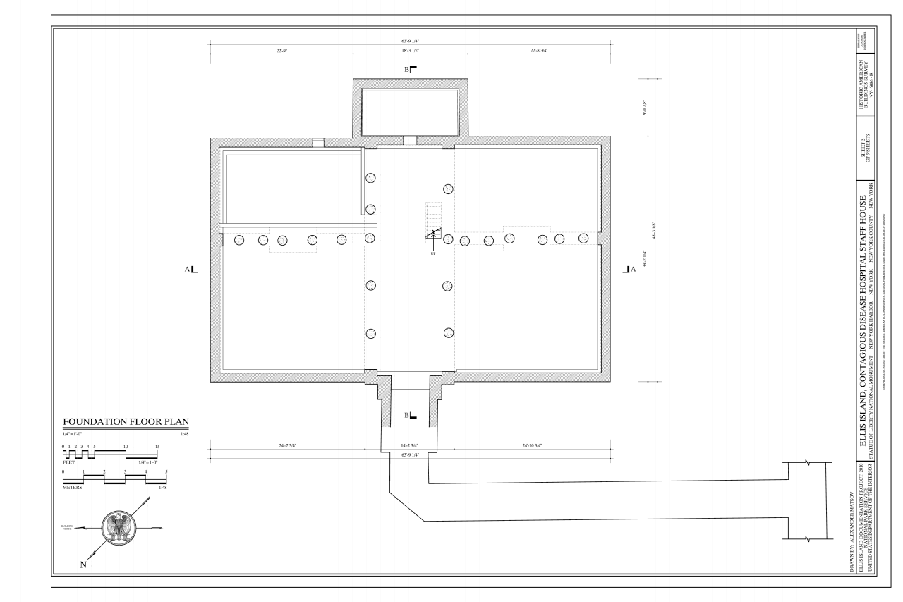 建筑基础平面图